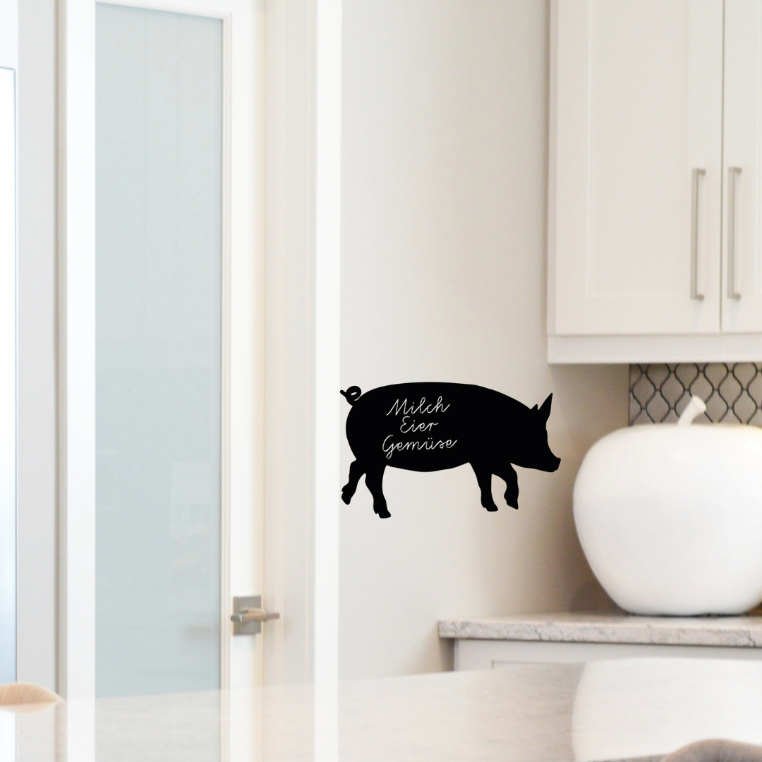 Tafelfolie Schwein