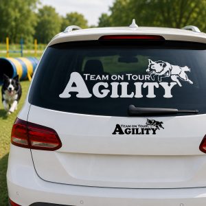 Aufkleber Hundesport – Agility Border Collie