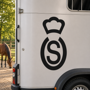 Aufkleber Pferde-Brandzeichen – Oldenburger Springpferd