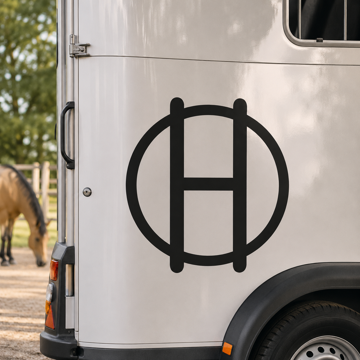 Aufkleber Pferde-Brandzeichen – Quarter Horse