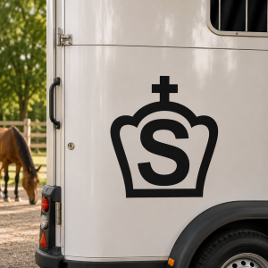 Aufkleber Pferde-Brandzeichen – Sachsen