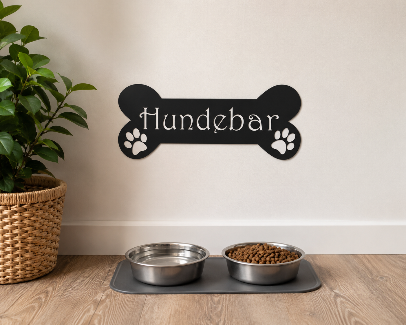 Wandtattoo Hundebar