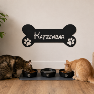 Wandtattoo Katzenbar