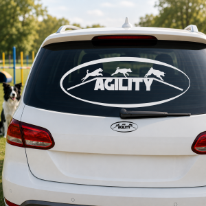 Aufkleber Hundesport – Agility