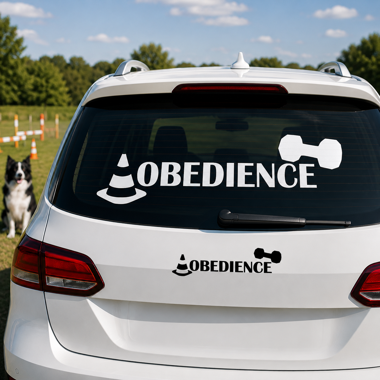 Aufkleber Hundesport – Obedience