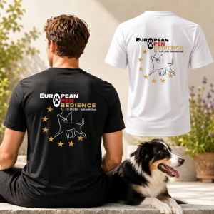 Herren T-Shirt – European Open Obedience 2026