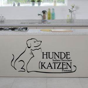 Wandtattoo für Tierfreunde