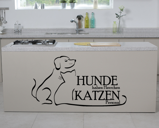 Wandtattoo für Tierfreunde