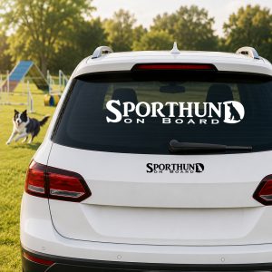 Aufkleber Hundesport – Sporthund