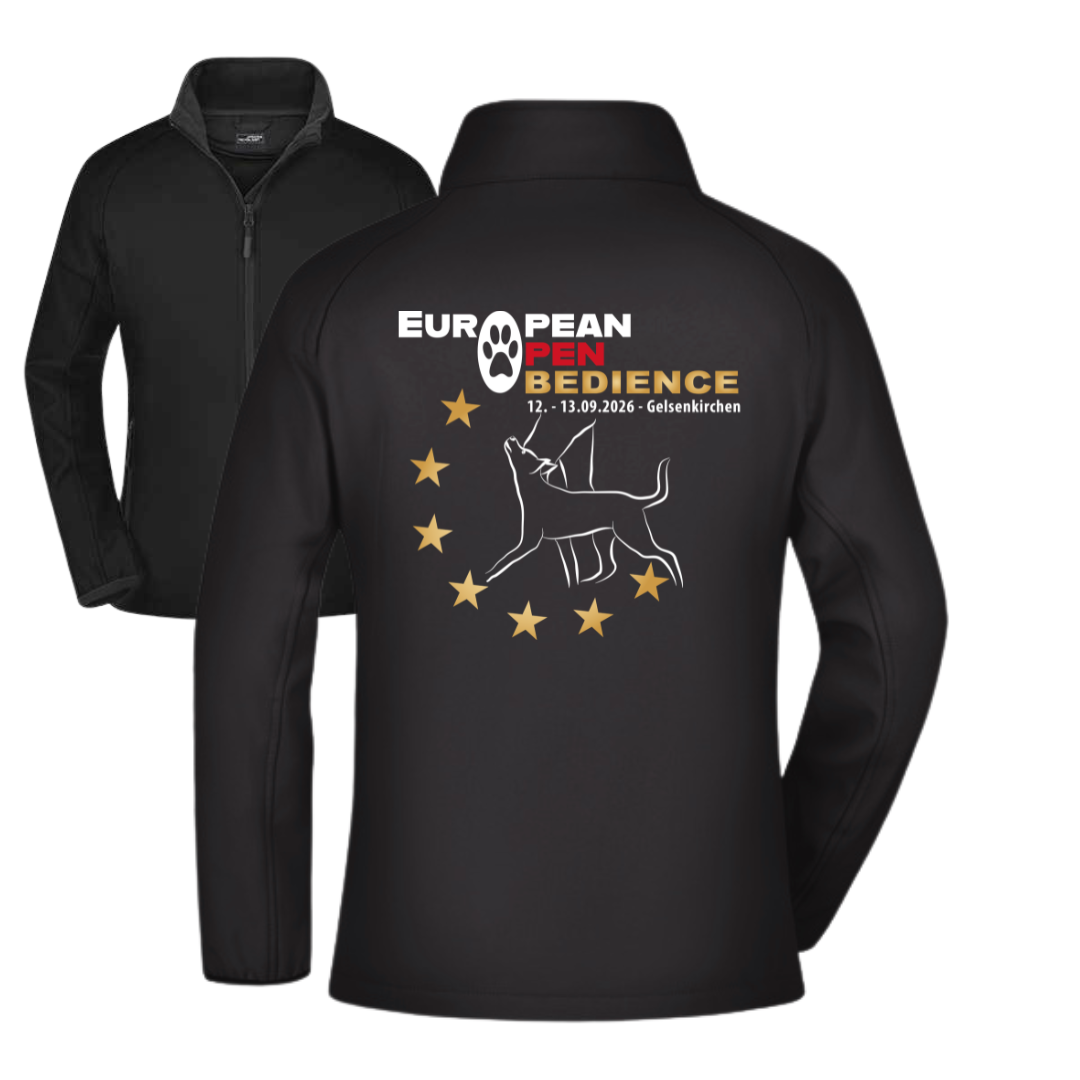 Damen Softshelljacke – European Open Obedience 2026 – Bild 2