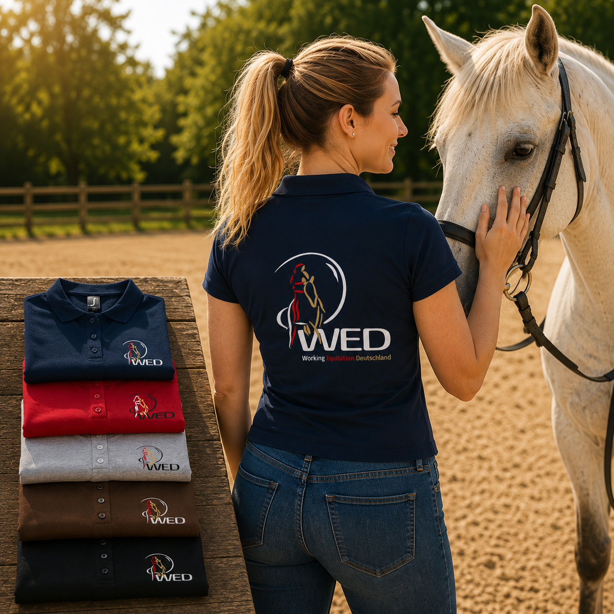 Damen WED Poloshirt (Aktionsshirt)