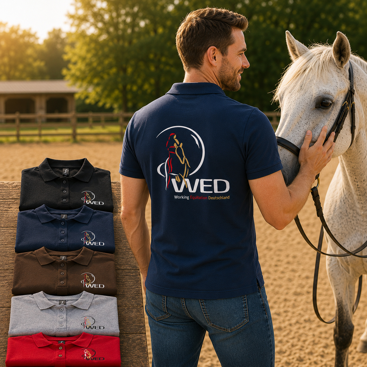 Herren WED Poloshirt (Aktionsshirt)
