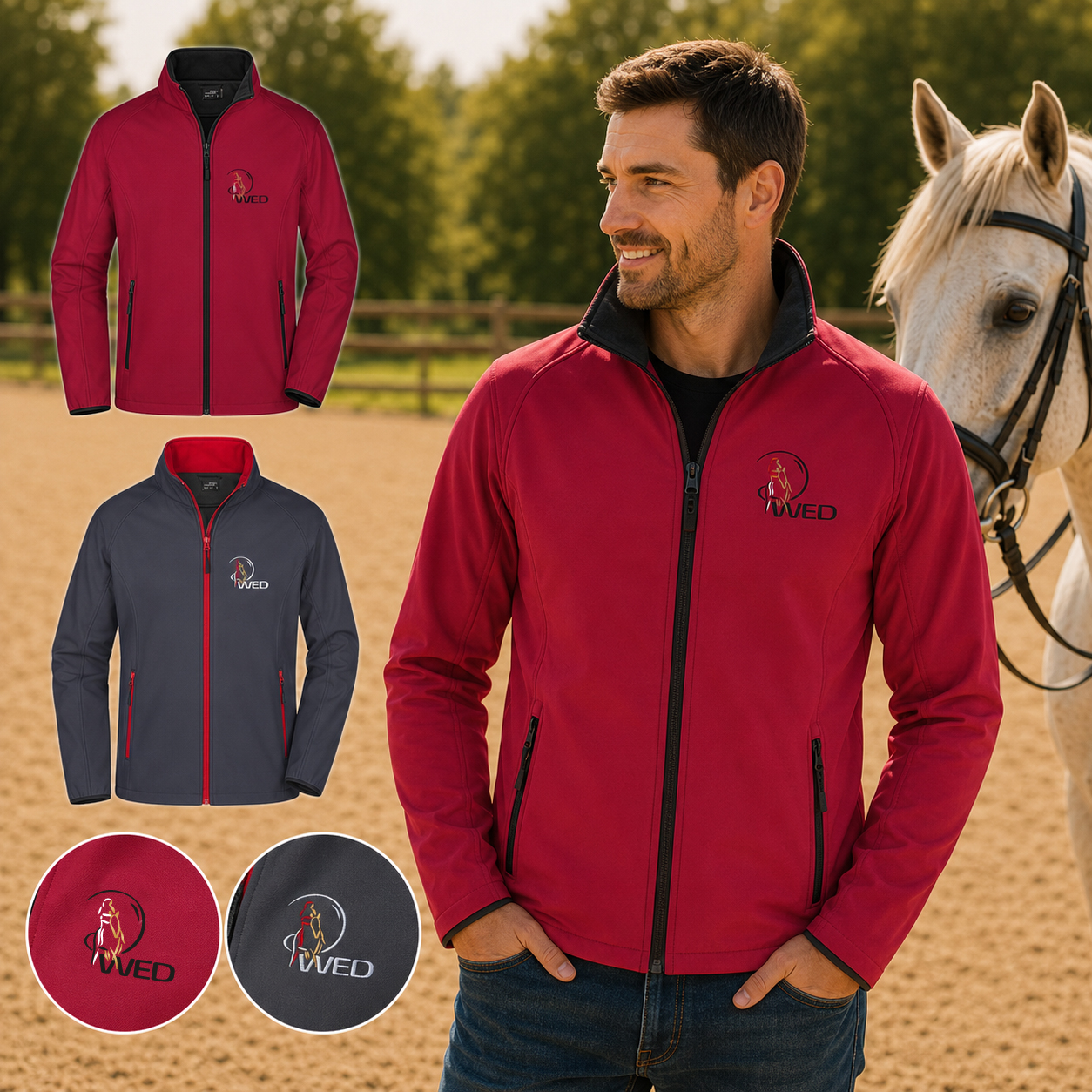 Herren WED Premium Softshelljacke