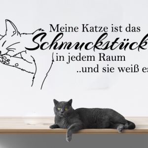 Wandtattoo für Katzenfans