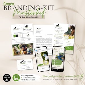 Branding Kit „Musterhof" für Reitstall & Pensionsstall