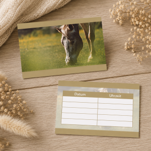 Terminkarte Pferd – für Reitbetriebe & Pferdephysiotherapie