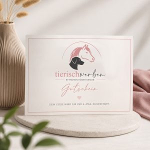Virtueller Geschenkgutschein – tierisch Freude verschenken